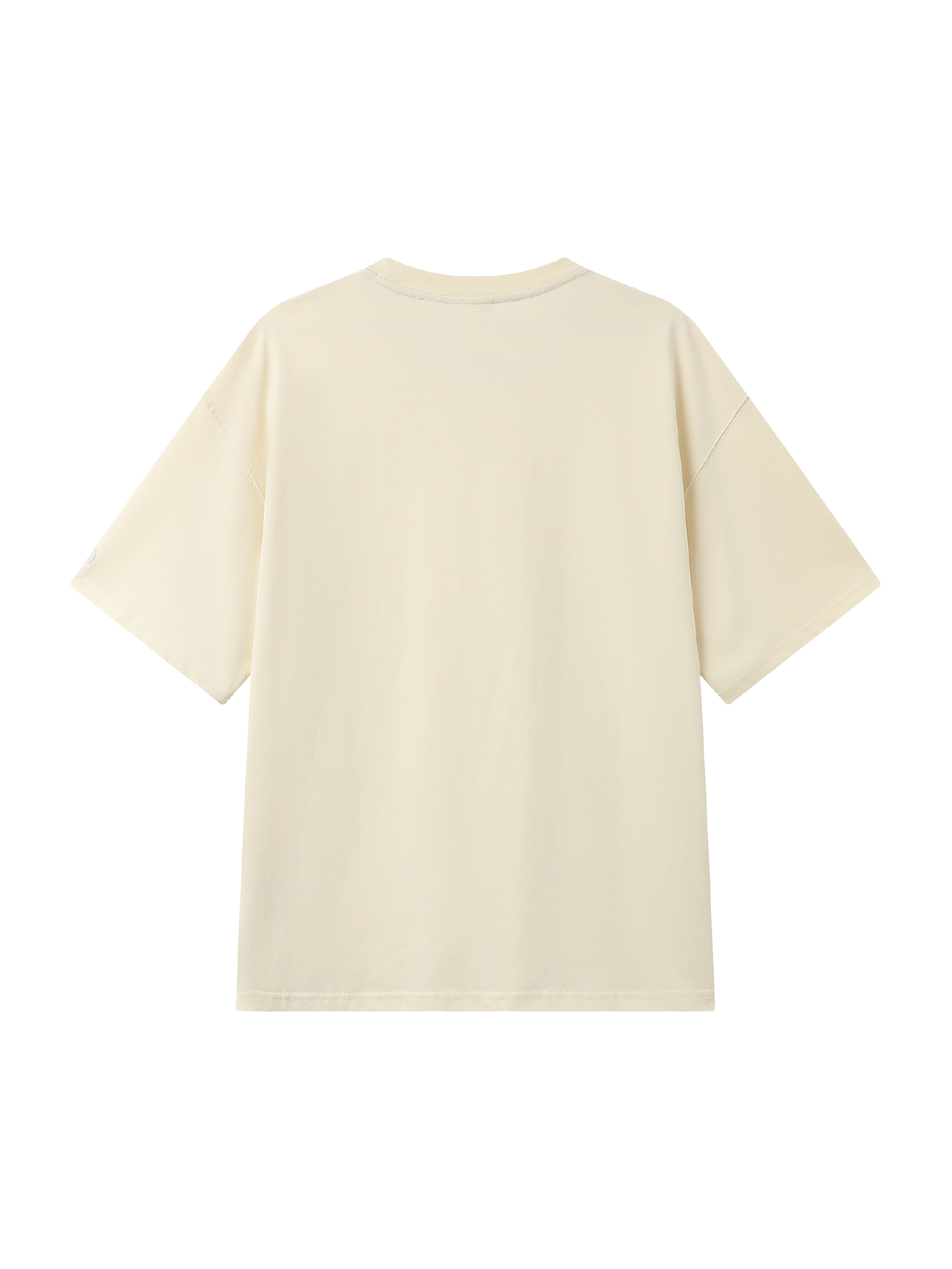 Sunflower Tee artist-led tee by J Shin Chen in beige 1