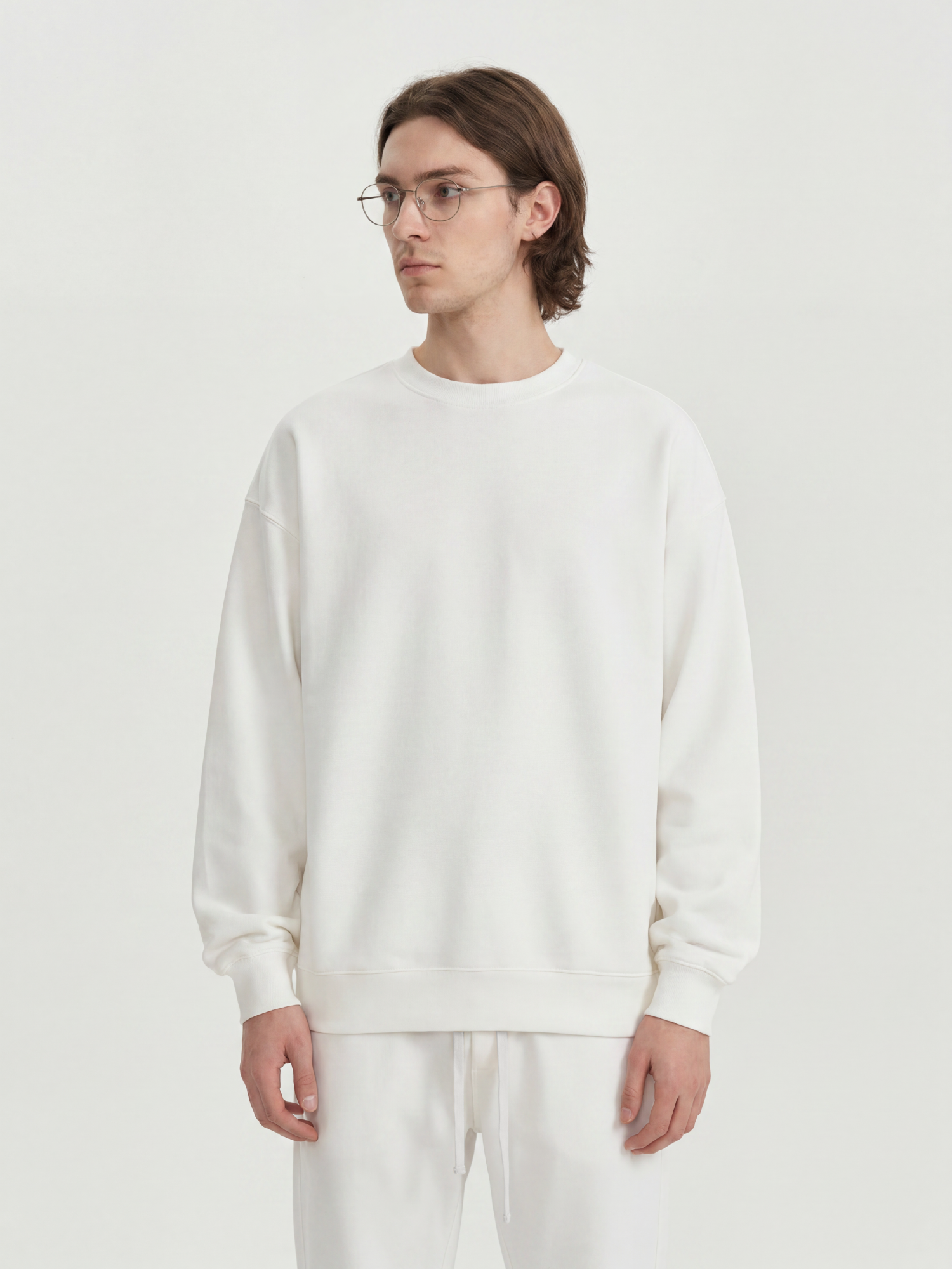 Bold Structure Crewneck Sweatshirt