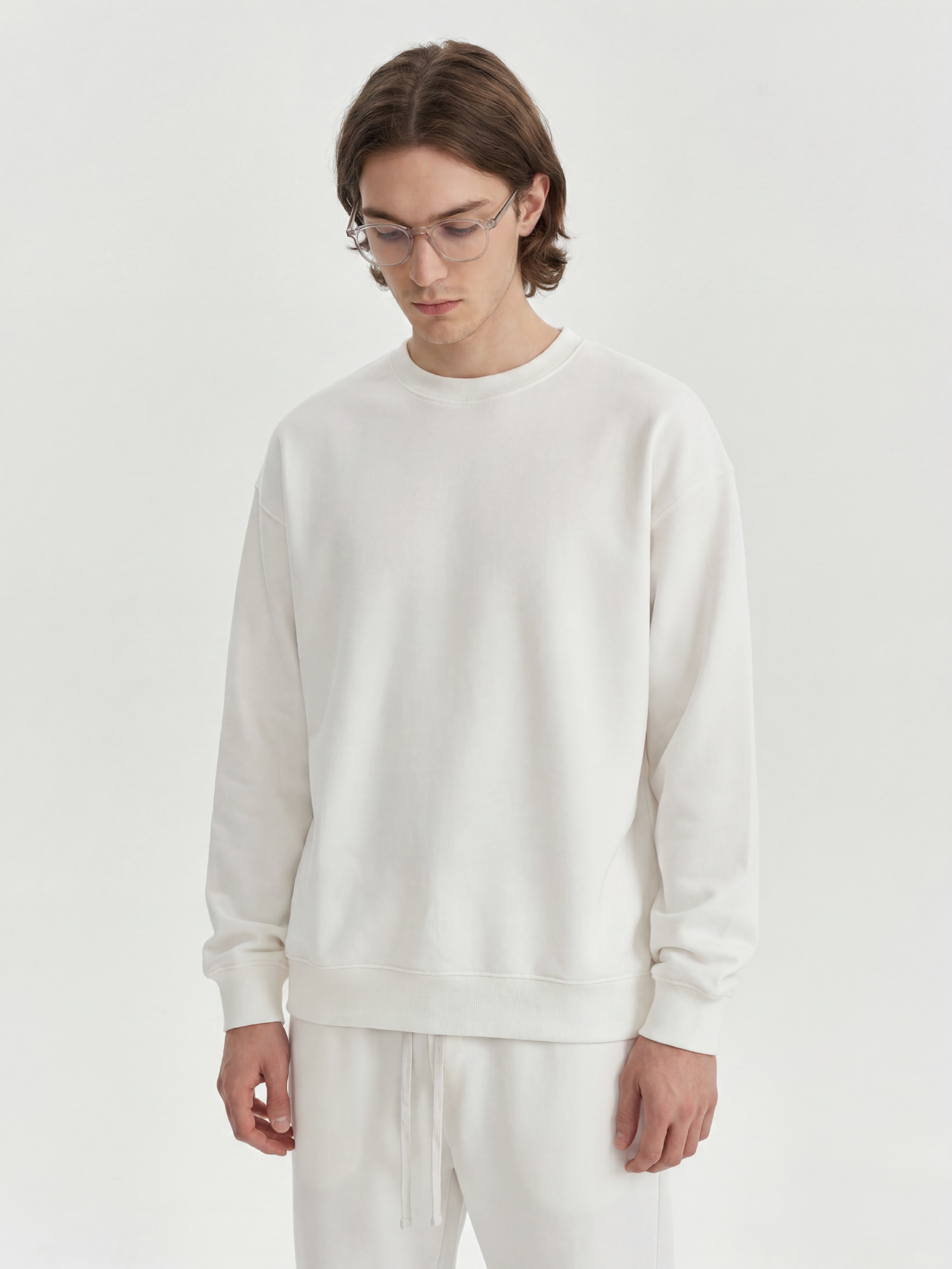 Bold Structure Crewneck Sweatshirt