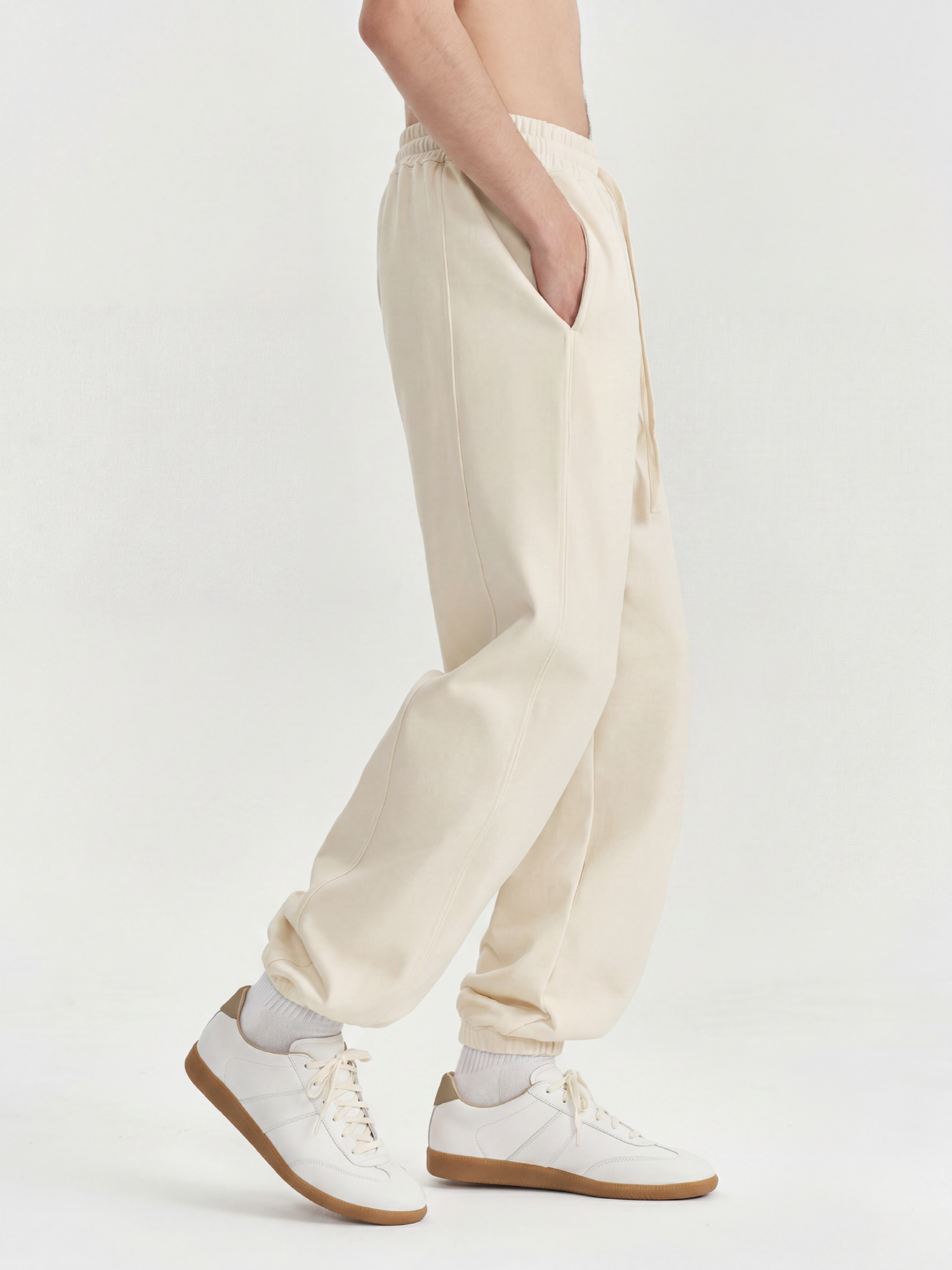 Tapered French Terry Joggers