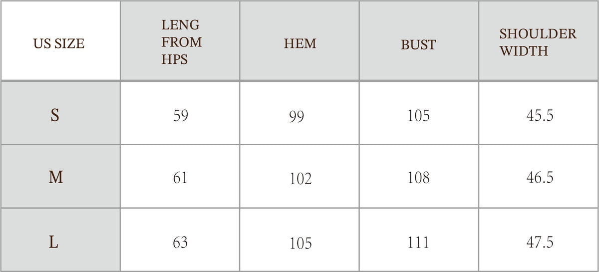 Size Guide