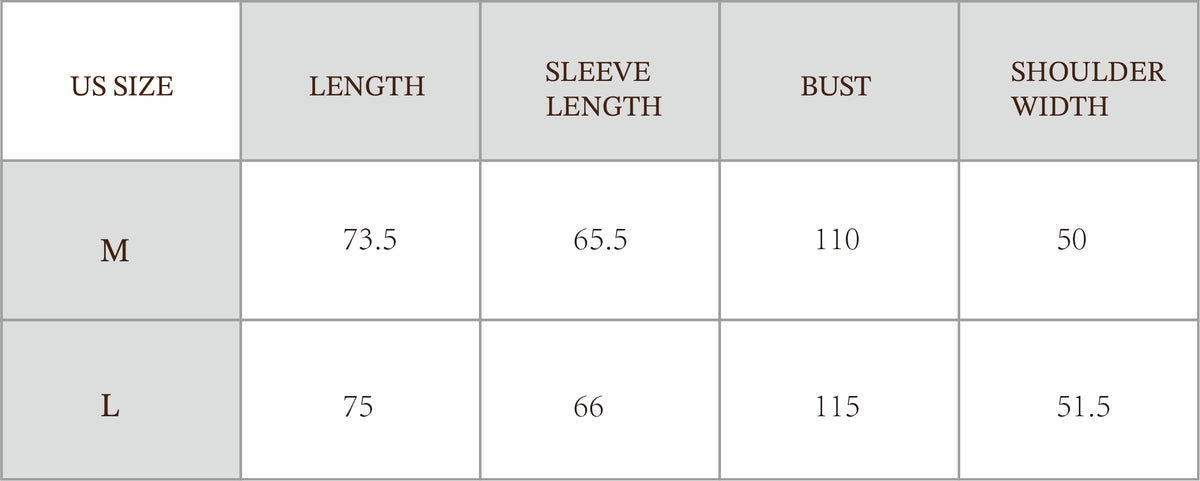 Size Guide