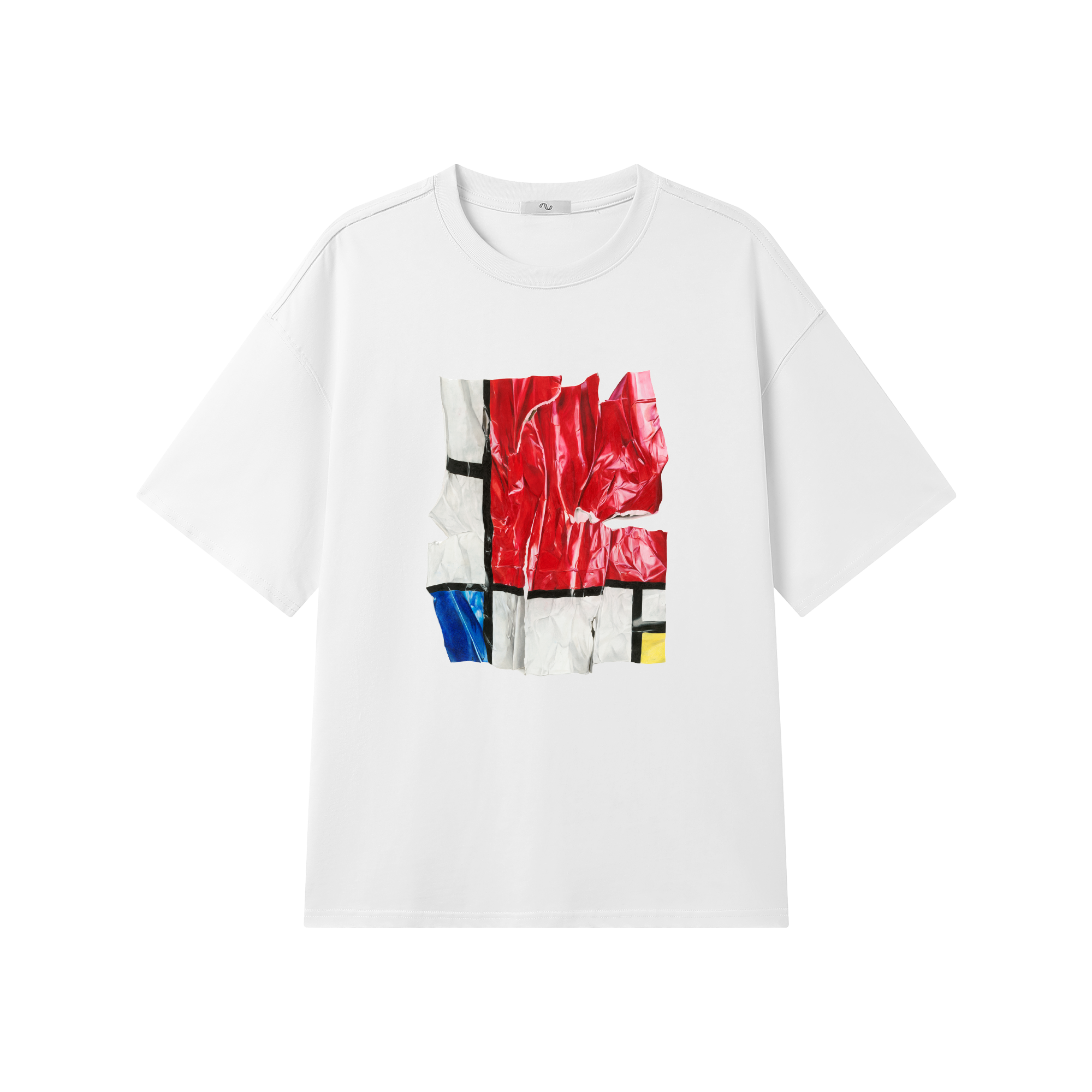 Composition with Red, Yellow and Blue Tee