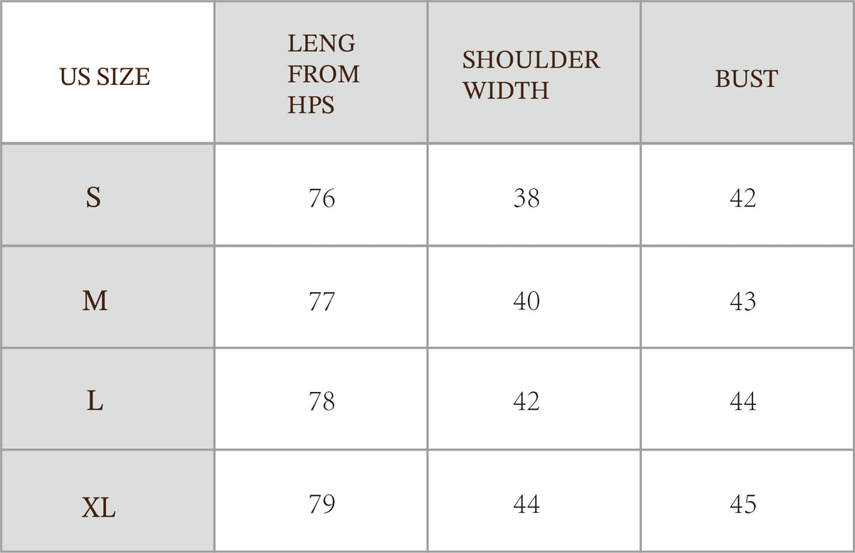 Size Guide