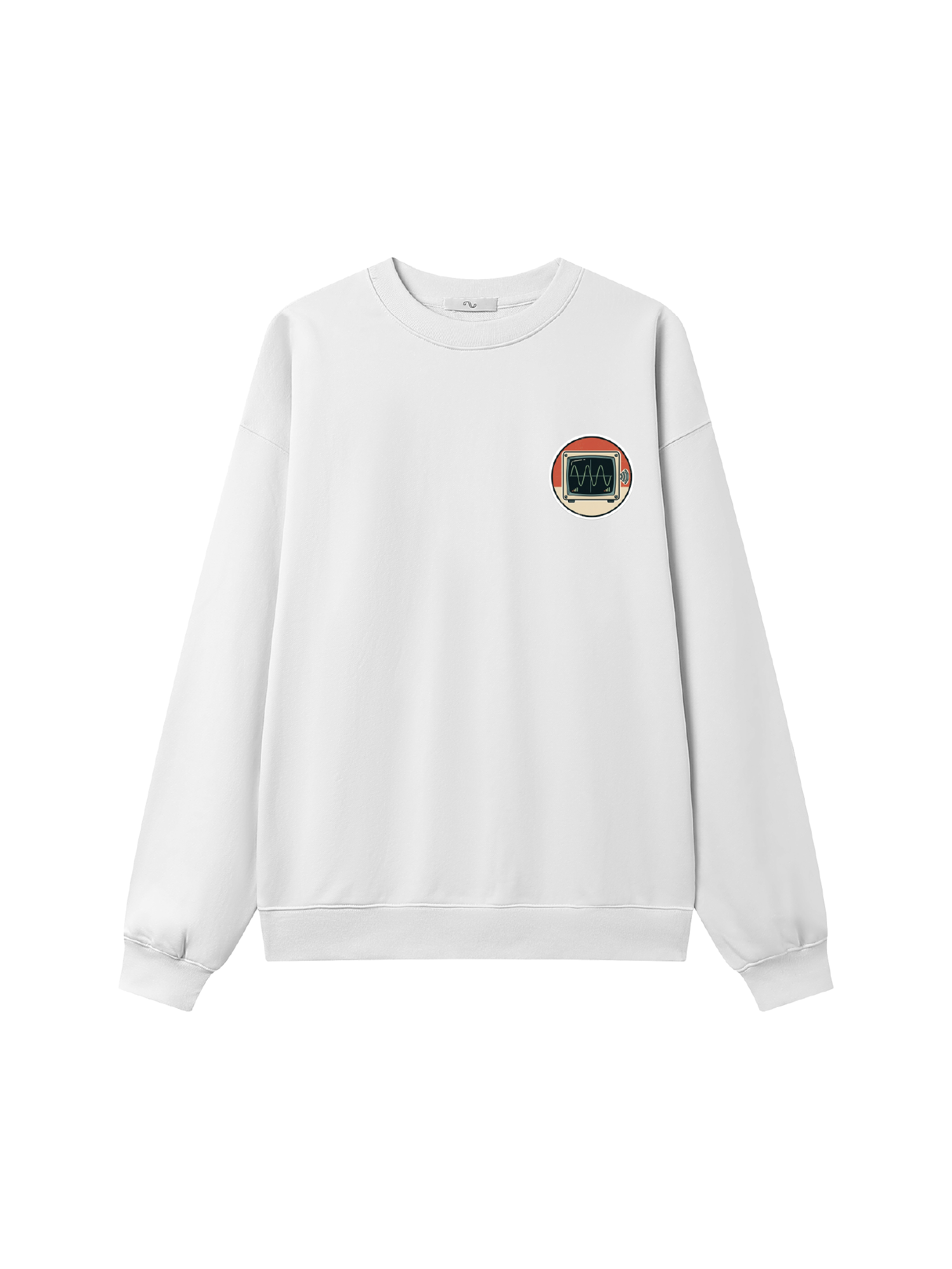 Wave Monitor Crewneck Sweatshirt