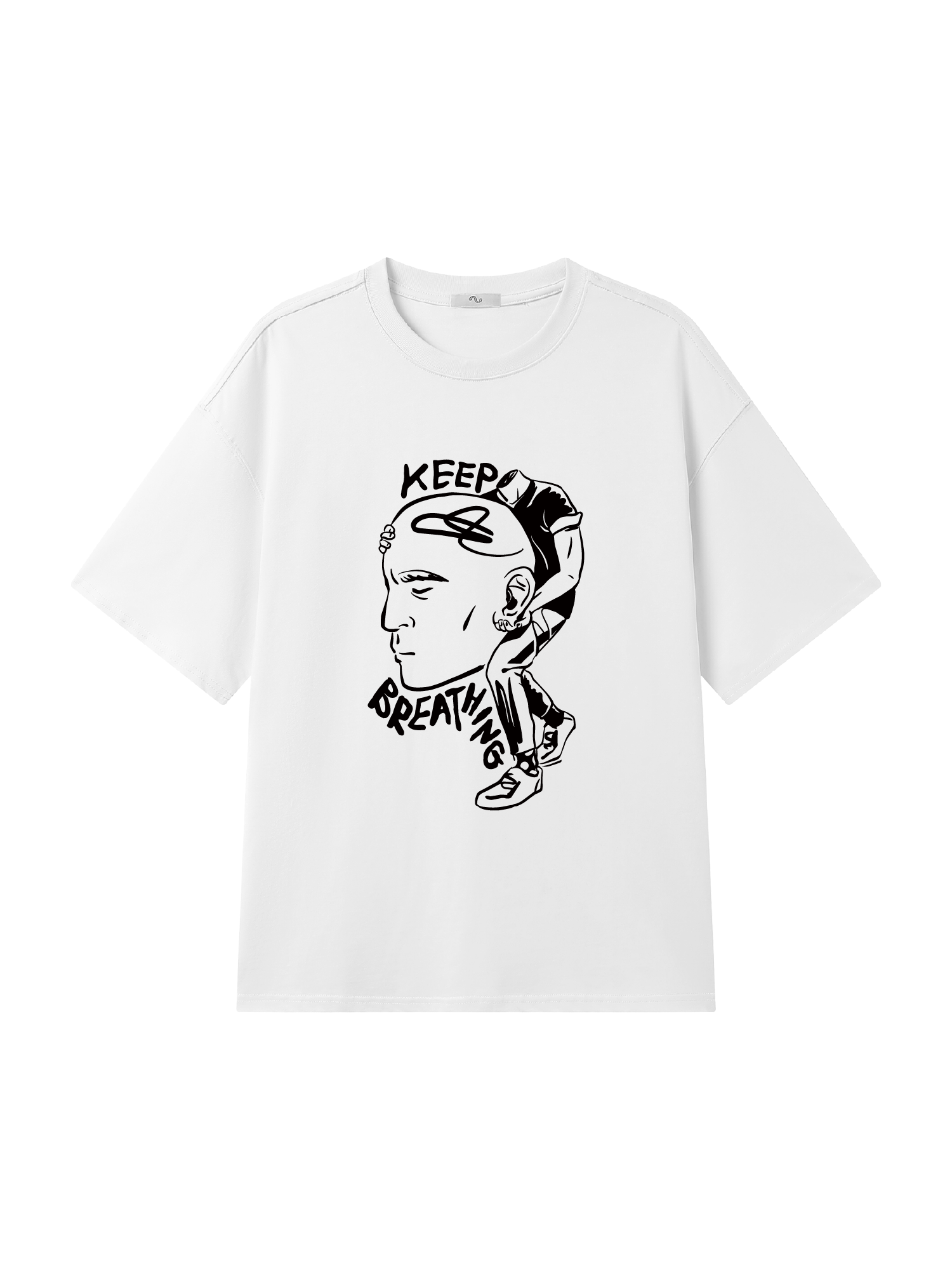 Keep Breathing Tee